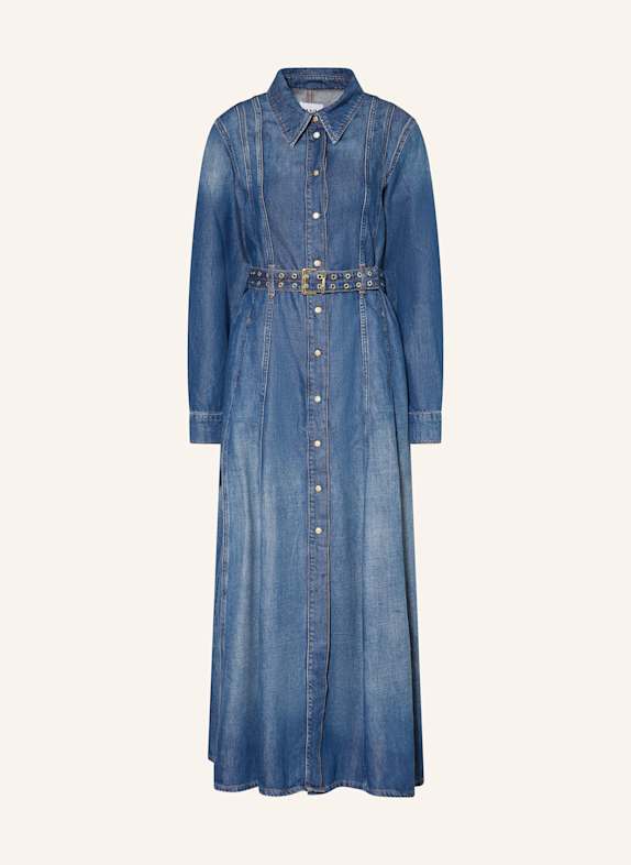 GANNI Denim dress BLUE