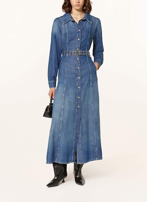 GANNI Jeanskleid BLAU
