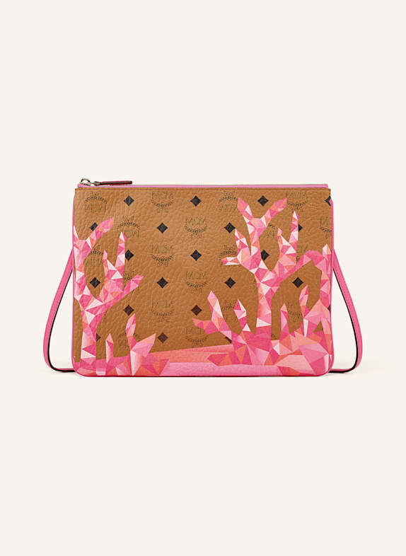 MCM Saszetka AREN MEDIUM Q1 SANGRIA SUNSET