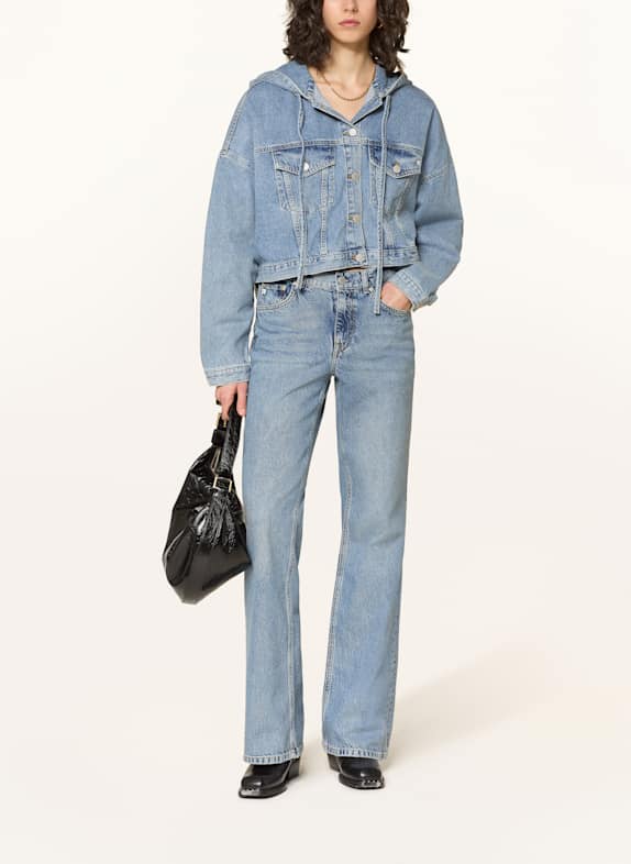 AG Jeans Kurtka jeansowa SHERWOOD NIEBIESKI