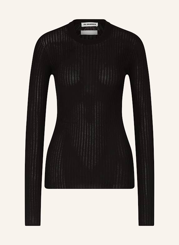 JIL SANDER Pullover SCHWARZ