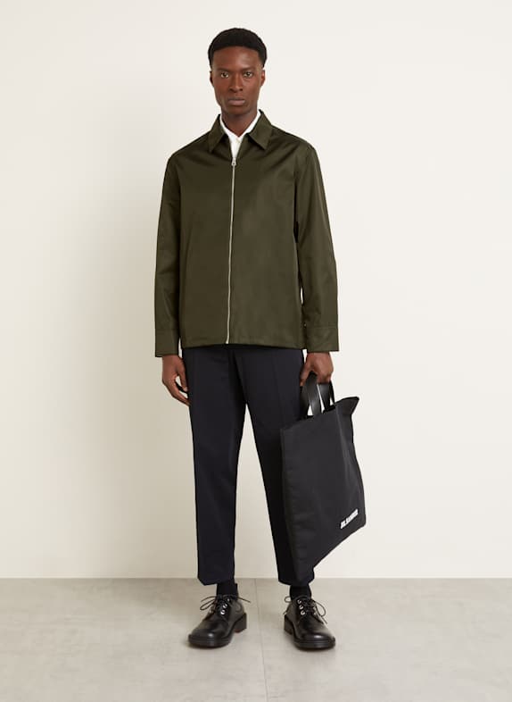 JIL SANDER Overjacket DUNKELGRÜN