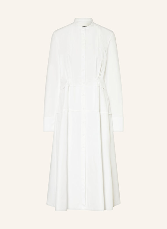 JIL SANDER Šaty BÍLÁ
