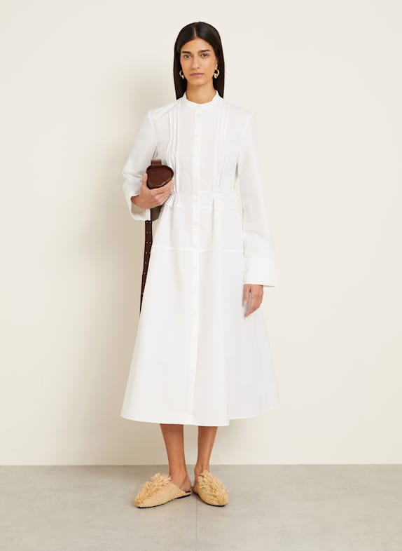 JIL SANDER Kleid WEISS