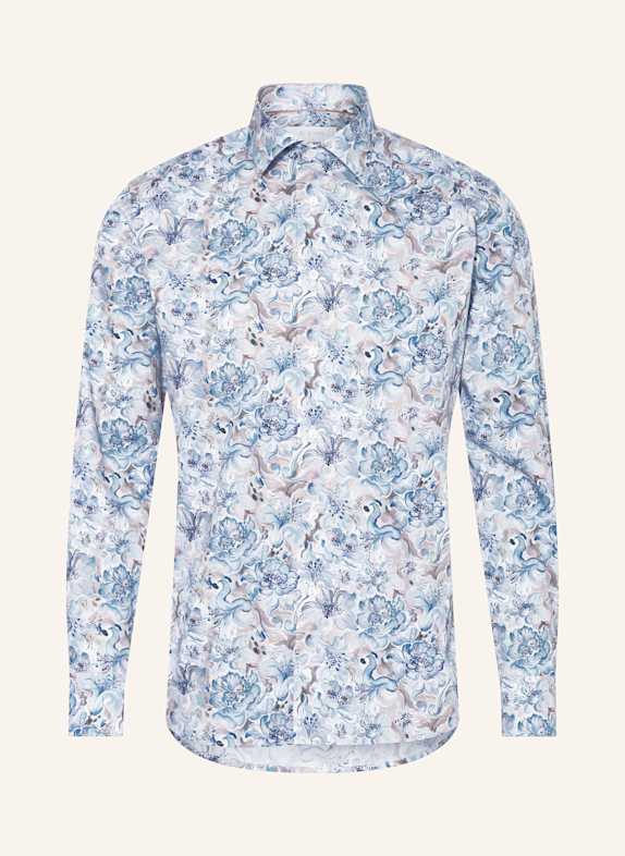 ETON Hemd Slim Fit HELLBLAU/ TAUPE