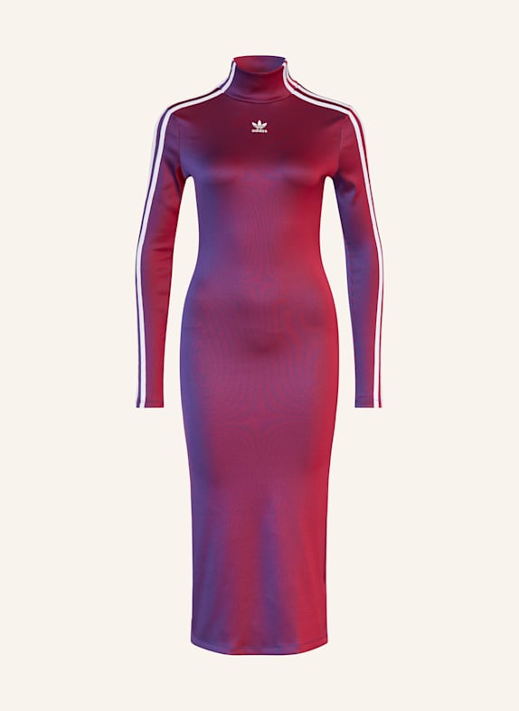 adidas Originals Kleid RASANT RIB LONGSLEEVE NEONROT/ BLAU/ WEISS