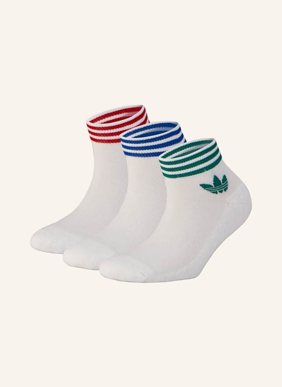 adidas Originals 3er-Pack Socken TREFOIL WHITE/BETSCA/BLUE/GRE