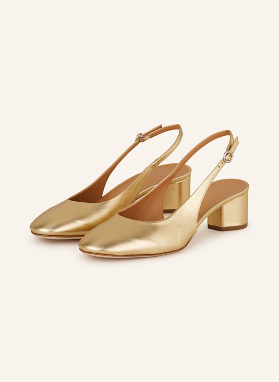 Aeyde Slingpumps ROMY GOLD