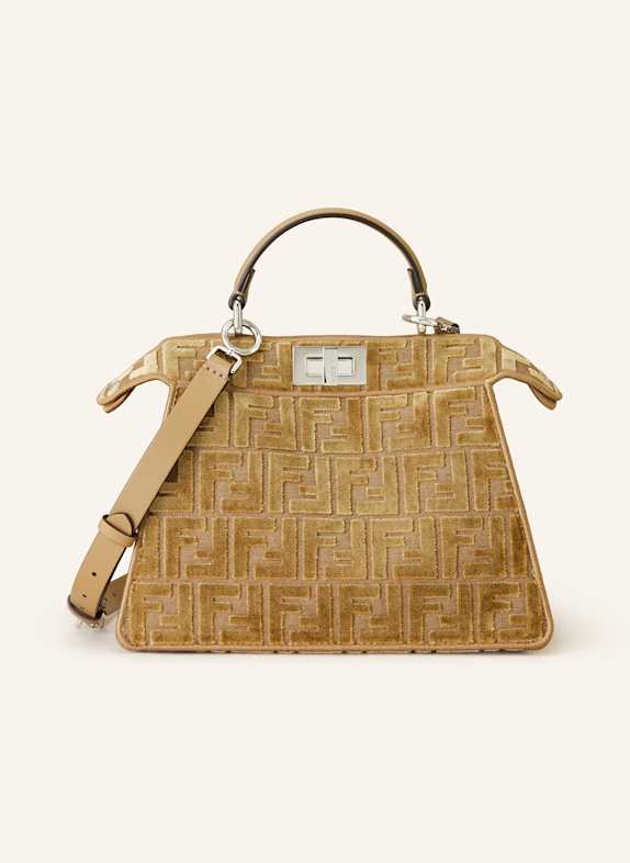 FENDI Handbag PEEKABOO ISEEU LIGHT BROWN