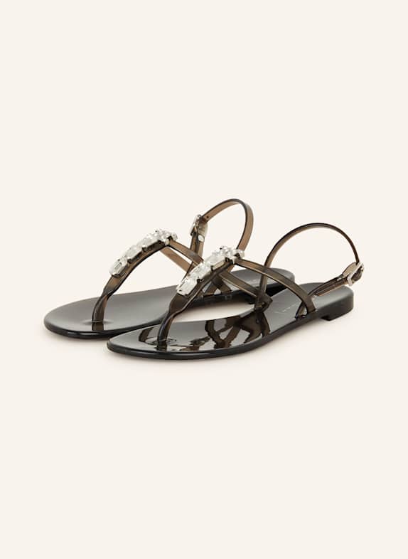 CASADEI Sandalen JELLY SCHWARZ