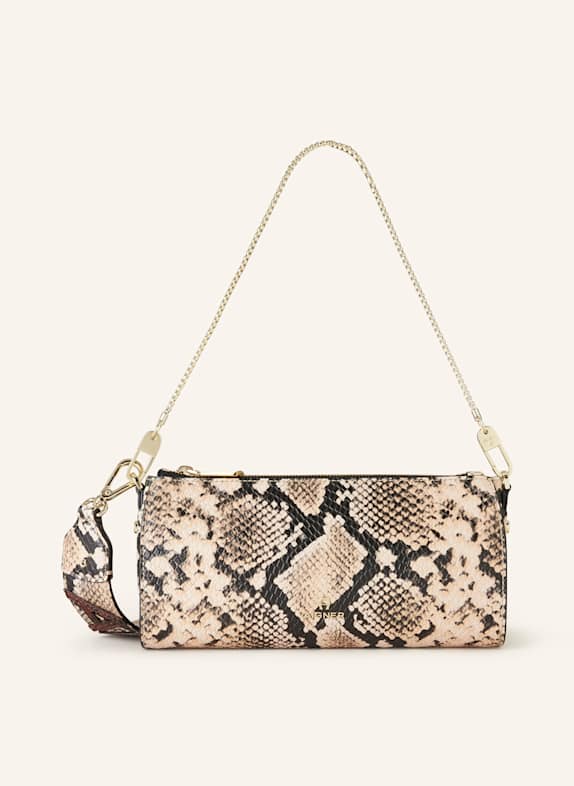AIGNER Schultertasche IVY CREME/ SCHWARZ