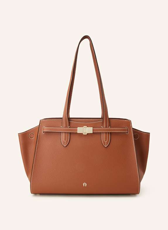 AIGNER Shopper FARAH COGNAC