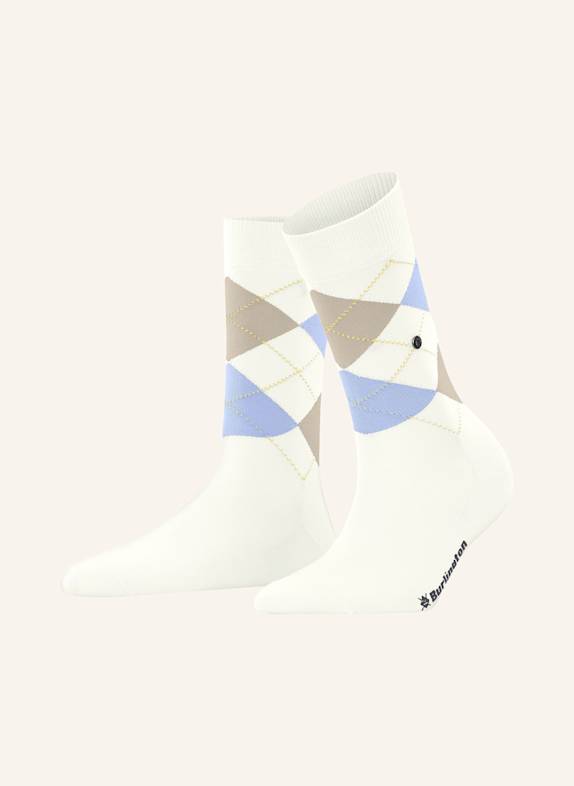 Burlington Socken COVENT GARDEN 2042 OFFWHITE-CANDY