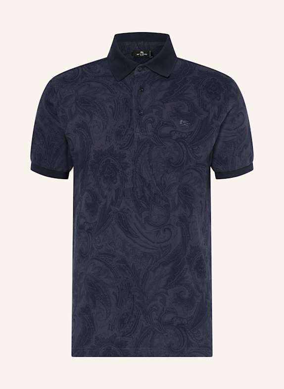 ETRO Piqué-Poloshirt DUNKELBLAU/ BLAU