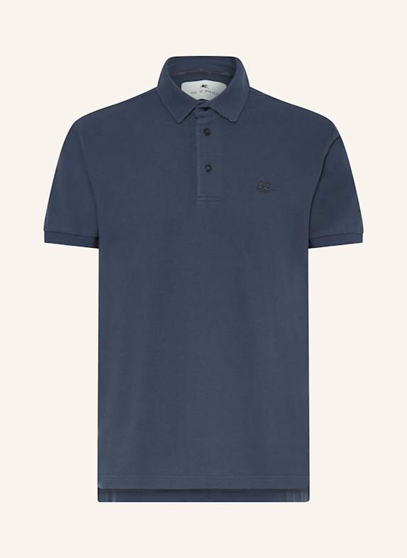 ETRO Piqué-Poloshirt DUNKELBLAU