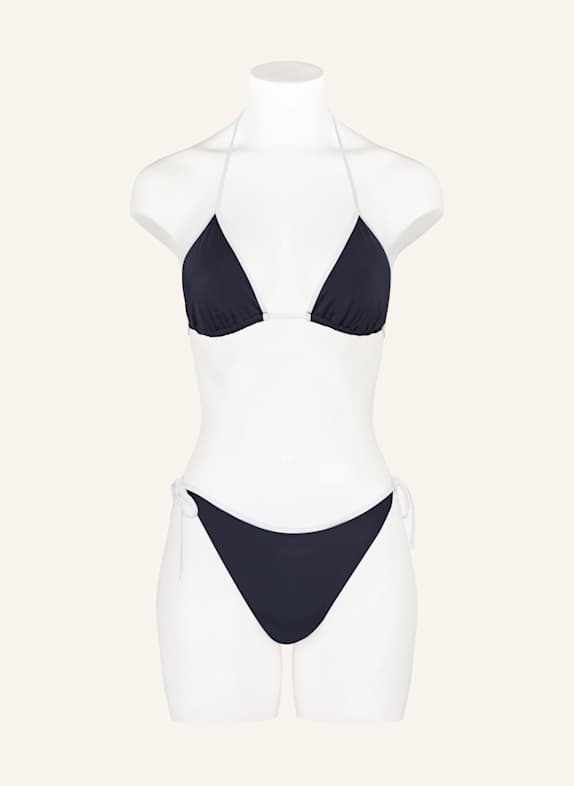 TOMMY HILFIGER Triangel bikinibroekje DONKERBLAUW / WIT