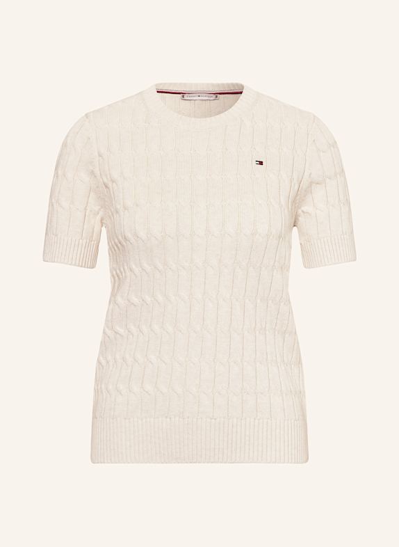 TOMMY HILFIGER Strickshirt CREME