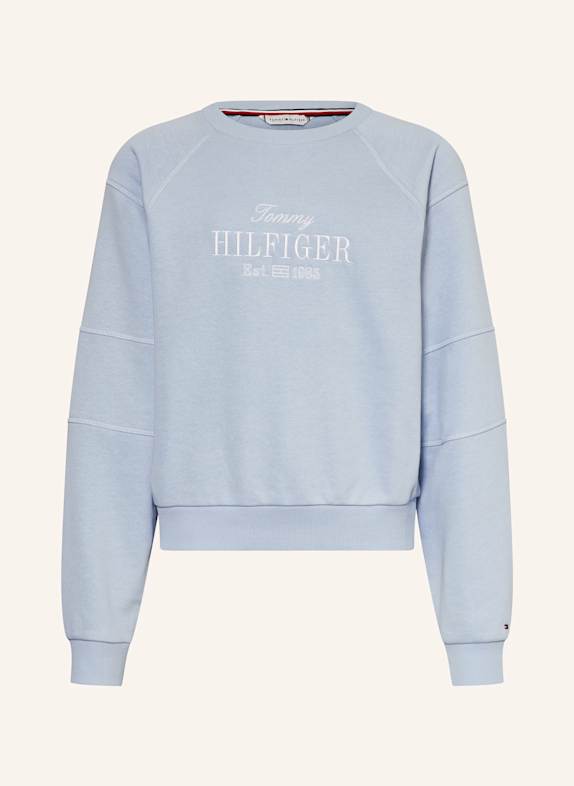 TOMMY HILFIGER Bluza nierozpinana JASNONIEBIESKI