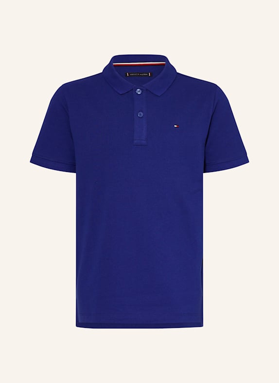 TOMMY HILFIGER Koszulka polo z piki NIEBIESKI