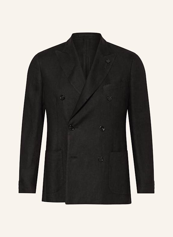 LARDINI Sakko Regular Fit SCHWARZ