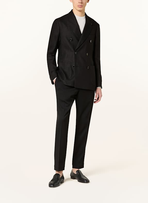 LARDINI Sako Regular Fit ZWART