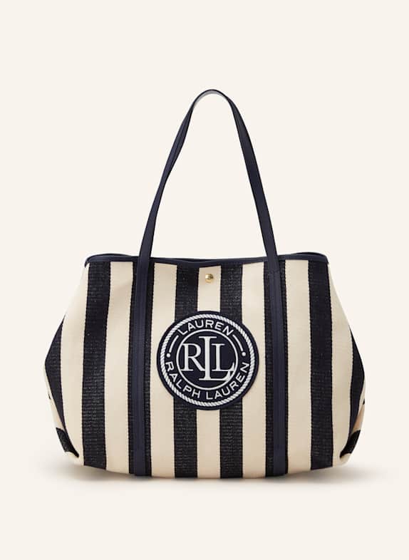 LAUREN RALPH LAUREN Shopper EMERIE ECRU/ DUNKELBLAU