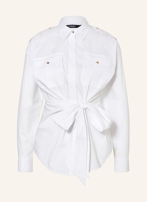 LAUREN RALPH LAUREN Hemdbluse WEISS