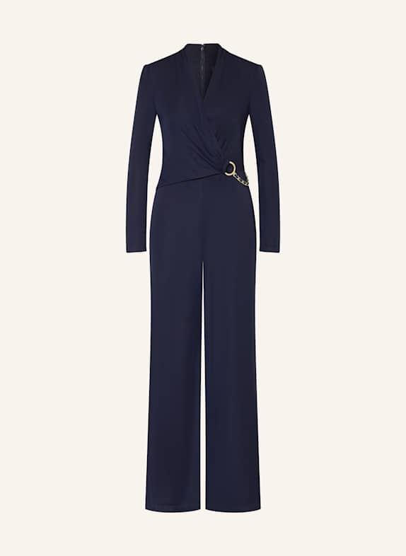 LAUREN RALPH LAUREN Jersey-Jumpsuit DUNKELBLAU
