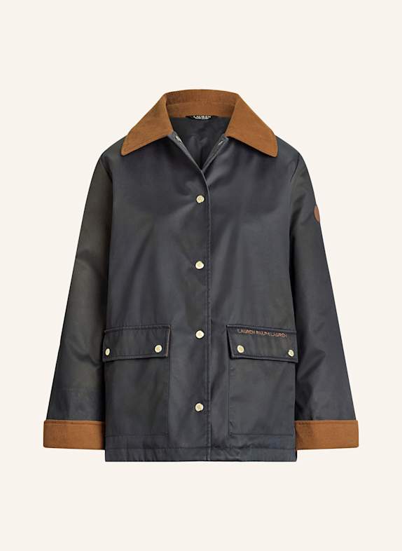 LAUREN RALPH LAUREN Jacke DUNKELBLAU/ DUNKELBRAUN