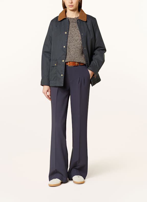 LAUREN RALPH LAUREN Jacke DUNKELBLAU/ DUNKELBRAUN