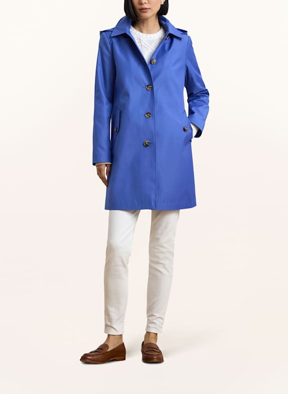 LAUREN RALPH LAUREN Jacke mit abnehmbarer Kapuze BLAU