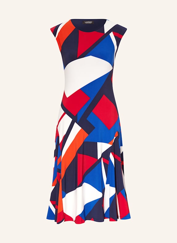 LAUREN RALPH LAUREN Kleid BLAU/ WEISS/ ROT