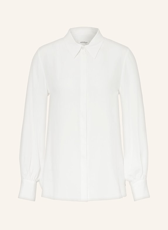ottod'ame Hemdbluse ALE mit Seide WEISS