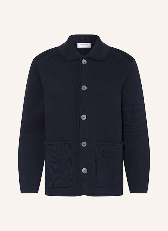 THOM BROWNE. Cardigan DARK BLUE