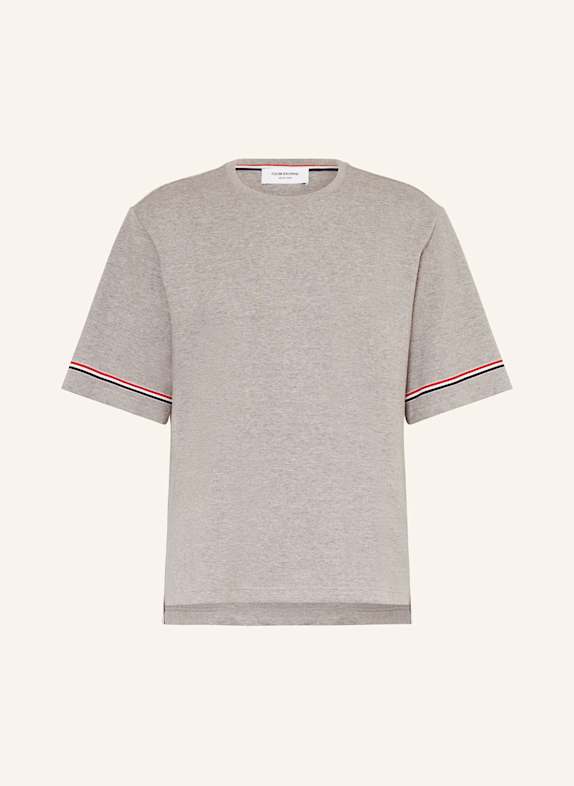 THOM BROWNE. T-shirt LIGHT GRAY