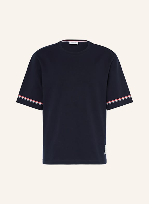 THOM BROWNE. T-shirt DARK BLUE