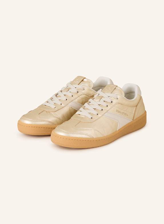 Marc O'Polo Sneakersy ZŁOTY/ BIAŁY