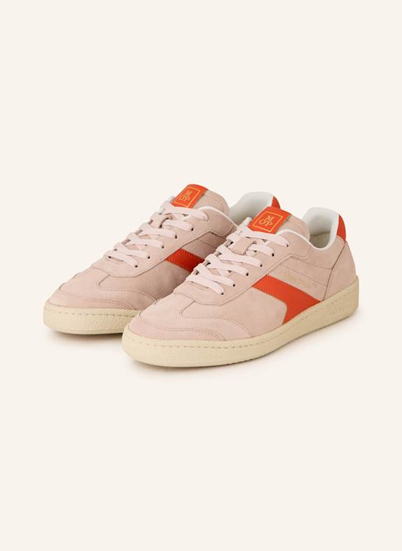 Marc O'Polo Sneakersy COURT BLADORÓŻOWY/ POMARAŃCZOWY