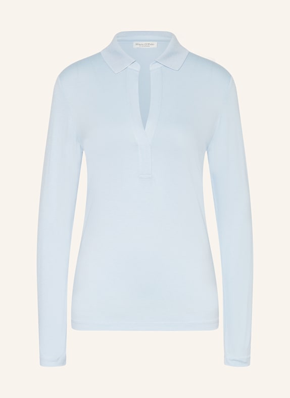 Marc O'Polo Blusenshirt aus Jersey HELLBLAU