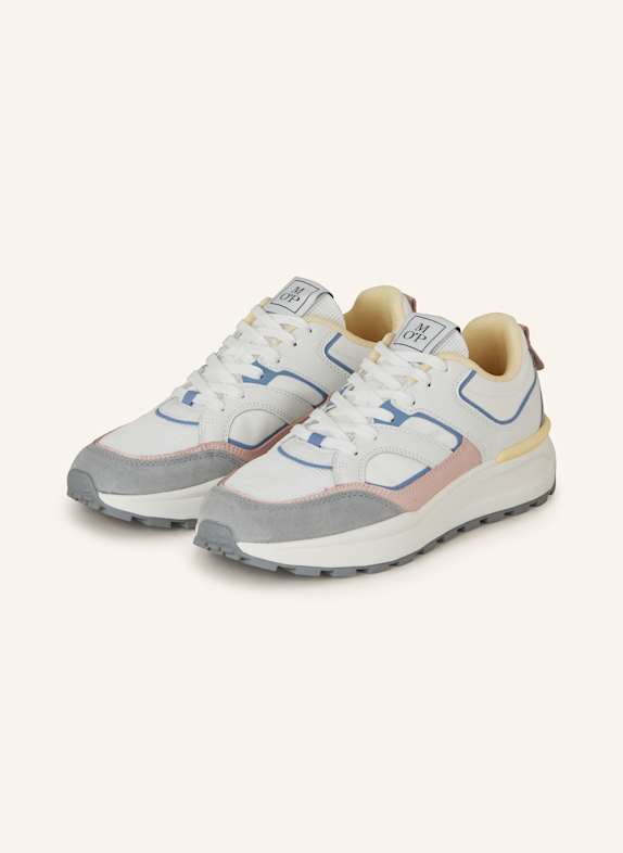 Marc O'Polo Sneaker WEISS/ GELB/ ROSÉ