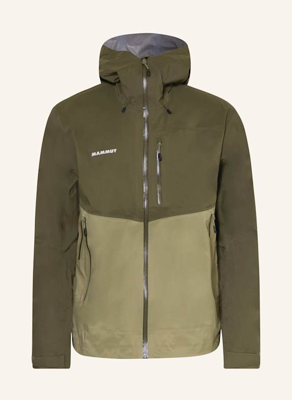 MAMMUT Kurtka hardshell ALTO GUIDE HOODED OLIWKOWY/ KHAKI