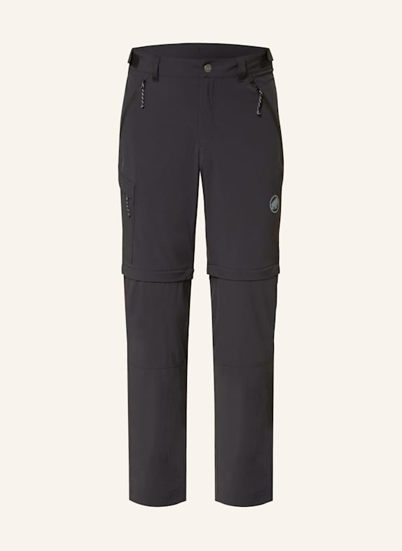 MAMMUT Spodnie z odpinanymi nogawkami RUNBOLD IV ZIP OFF CZARNY