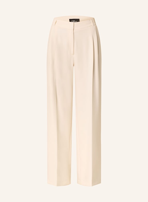 s.Oliver BLACK LABEL Marlenehose ECRU