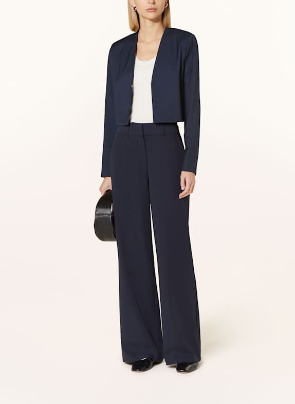 s.Oliver BLACK LABEL jasje met revers DONKERBLAUW