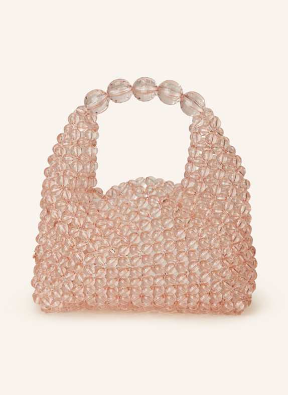 0711 TBILISI Handtasche JODIE aus Schmuckperlen ROSÉ