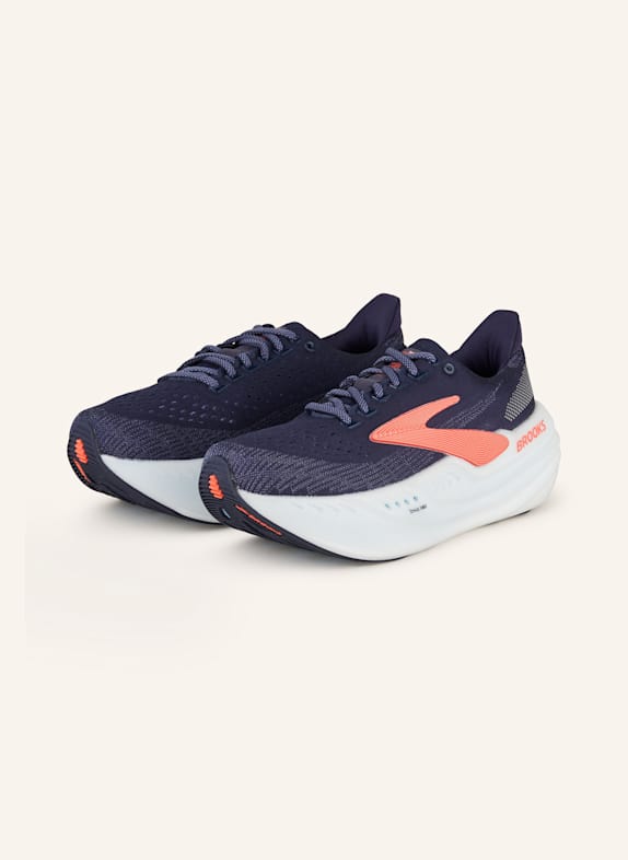 BROOKS Laufschuhe GLYCERIN MAX DUNKELBLAU/ HELLORANGE