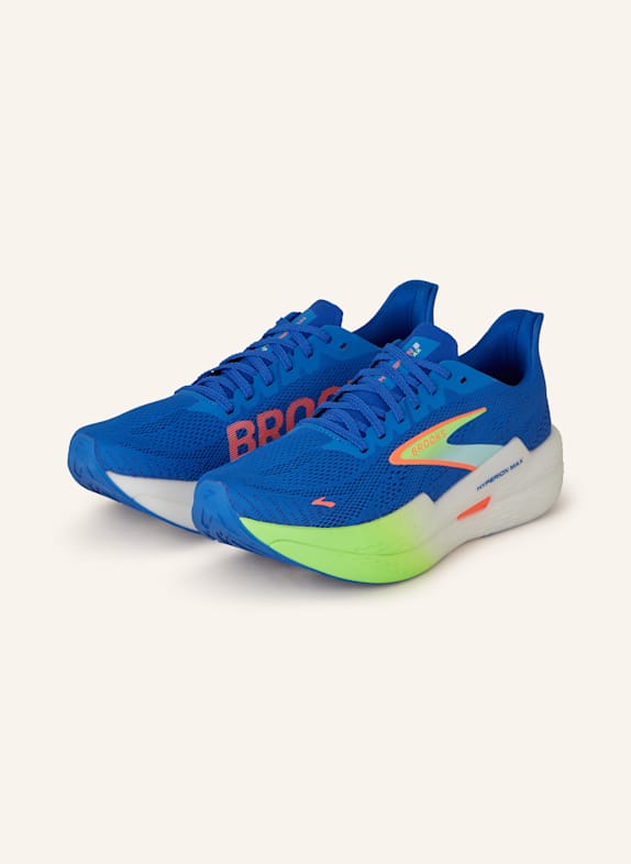 BROOKS Laufschuhe HYPERION MAX 2 BLAU/ NEONGRÜN