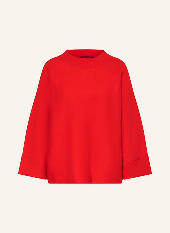 comma Pullover mit 3/4-Arm ROT