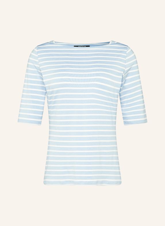 comma T-shirt LIGHT BLUE/ WHITE