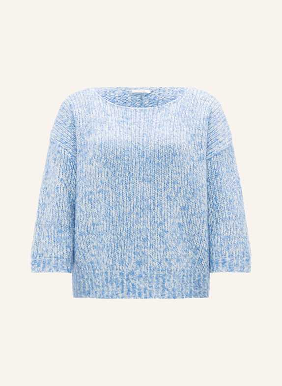 OPUS Pullover POLIKA HELLBLAU/ WEISS